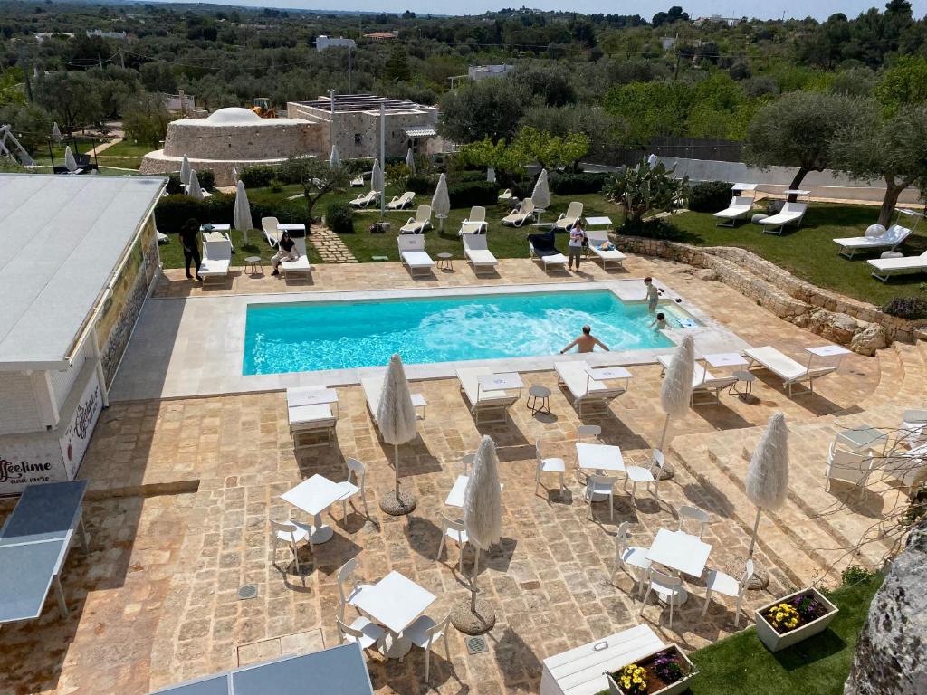 Bazén v ubytování La Terrazza Sulla Rupe Relais nebo v jeho okolí