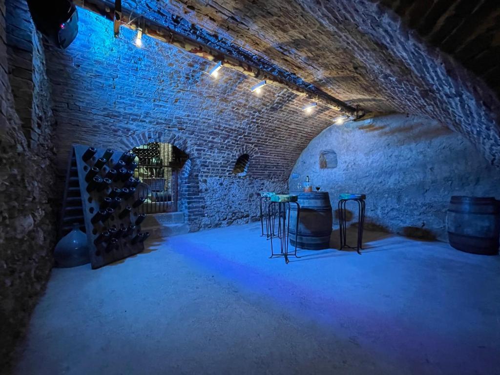 Posezení v ubytování Le Gîte du père Chayoux