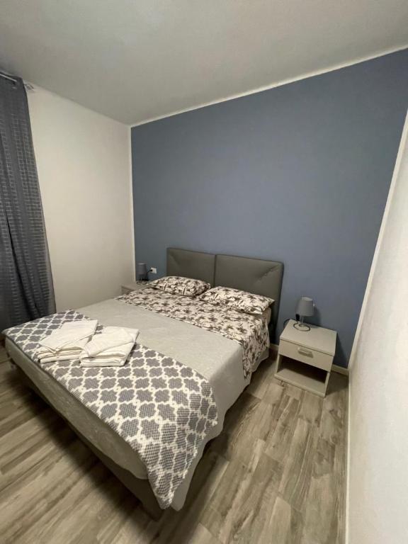 Postel nebo postele na pokoji v ubytování La Tanchetta