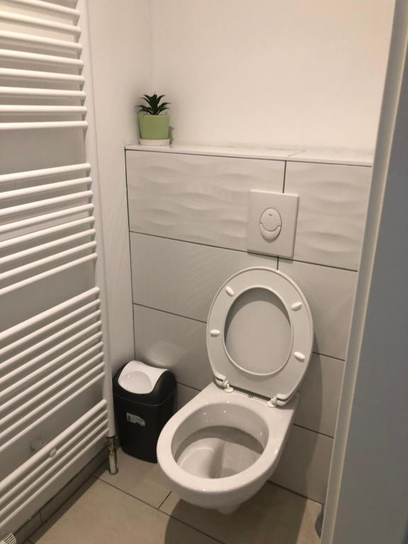 Koupelna v ubytování Appartement Willa chez willi