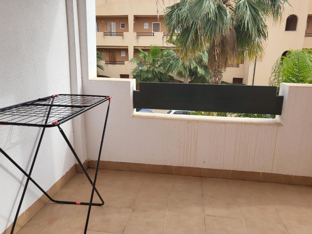 Balkón alebo terasa v ubytovaní ¡Apartamento cerca de la piscina en paraíso de Vera!