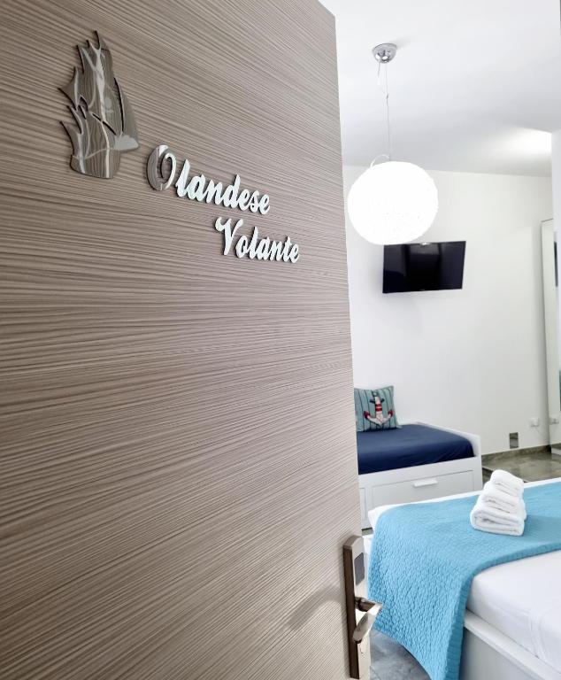 TV a/nebo společenská místnost v ubytování Albatros B&B Porto Cesareo