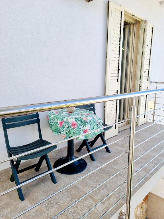Balkón nebo terasa v ubytování Albatros B&B Porto Cesareo