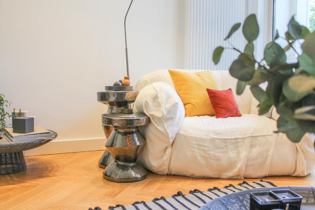 Część wypoczynkowa w obiekcie Valsabbion Deluxe City Suite