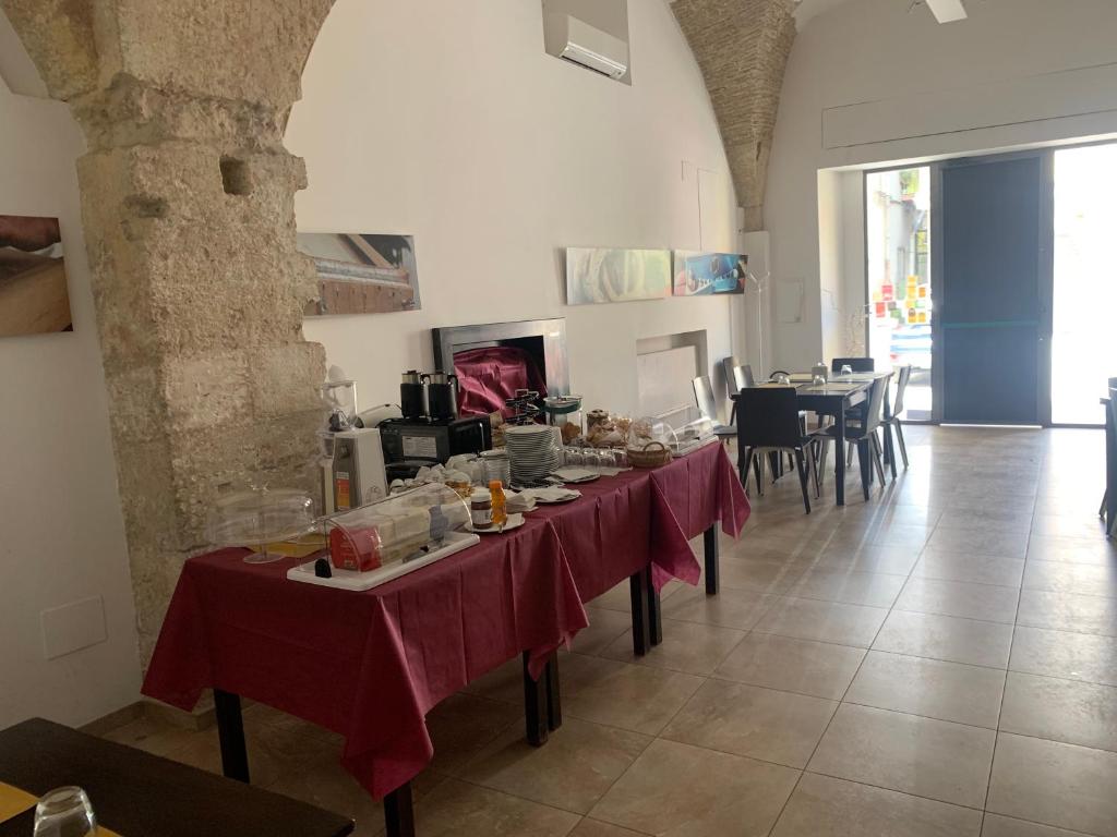 Posezení v ubytování Albergo Ristorante del Cacciatore