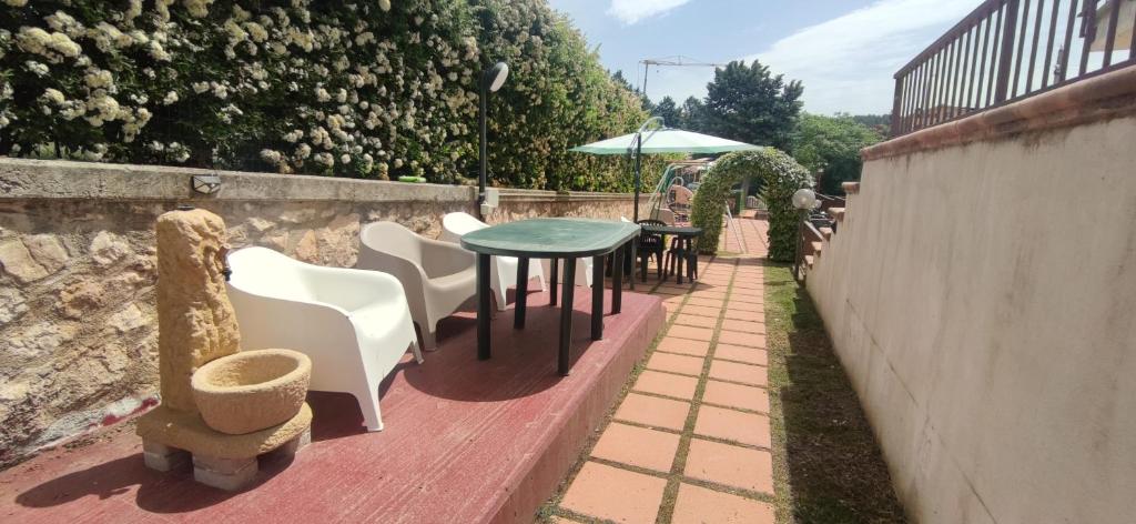 Balkón nebo terasa v ubytování Complesso turistico Aurora - camere B&B