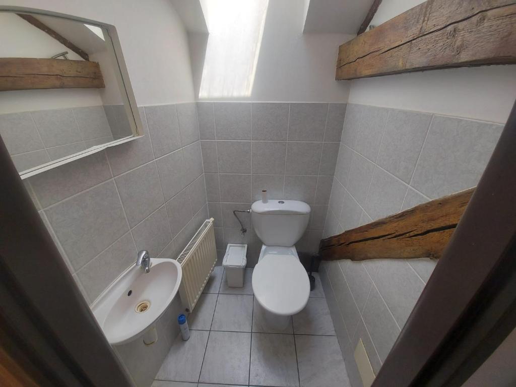 Koupelna v ubytování Apartments Žižkov a