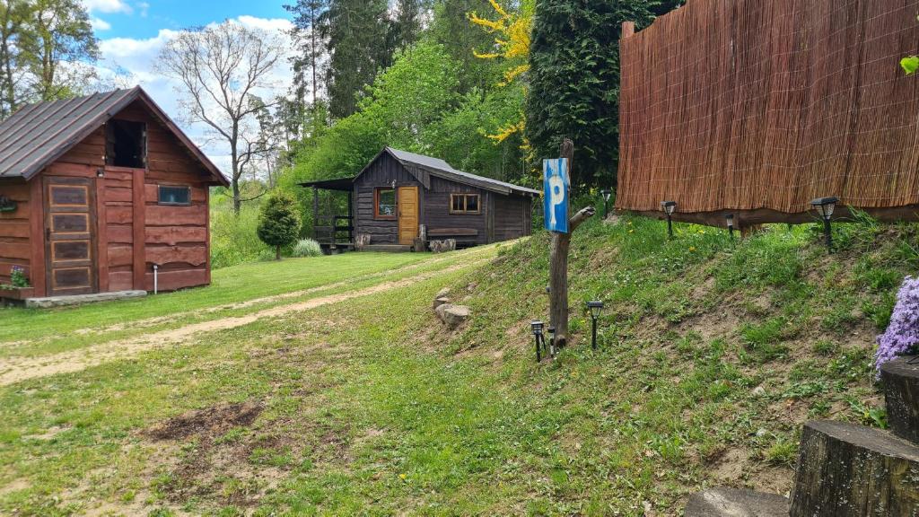 Zahrada ubytování Domek pod lasem