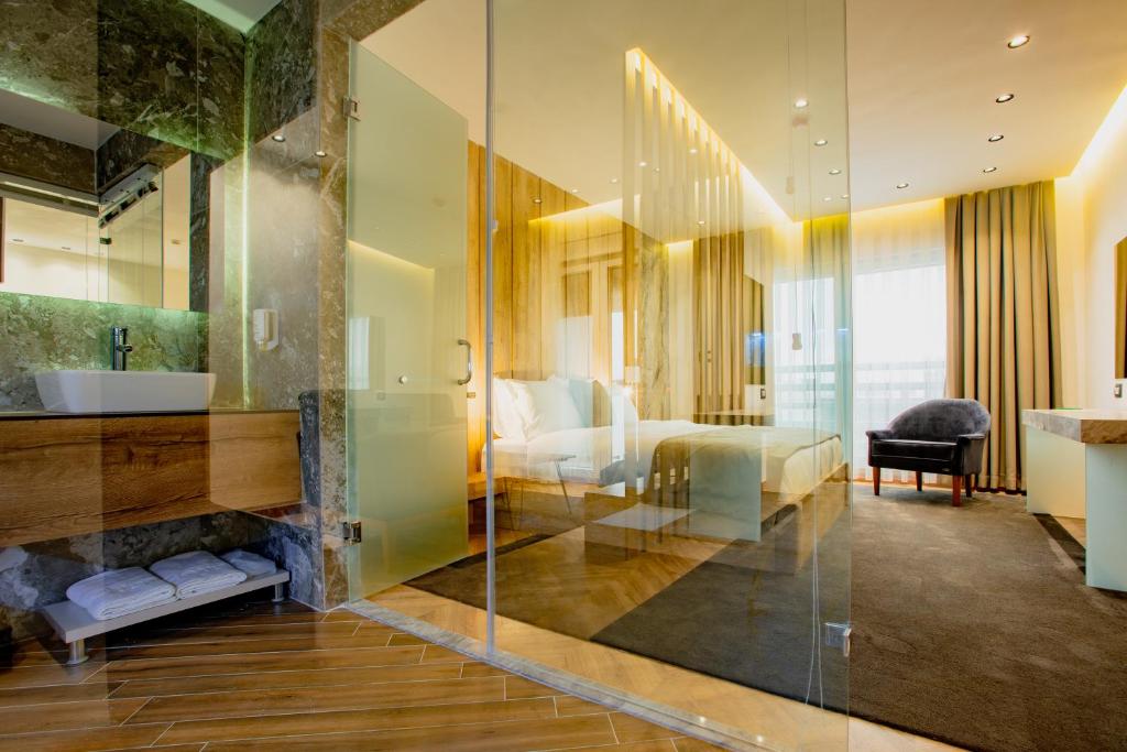 Posezení v ubytování Ador Hotel