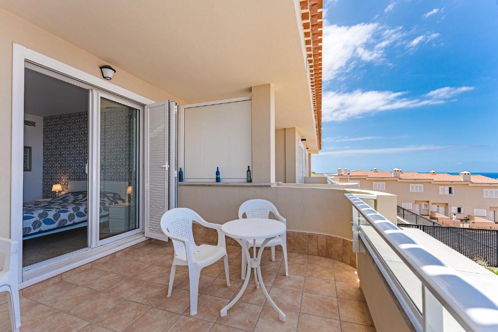 Balkón nebo terasa v ubytování Santiago Astalavista sea view 4