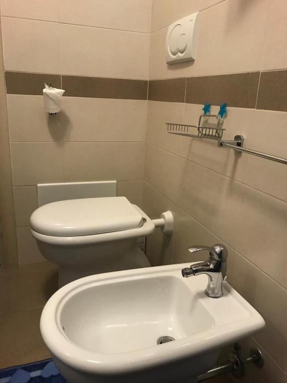 Koupelna v ubytování VILLA GIUSY