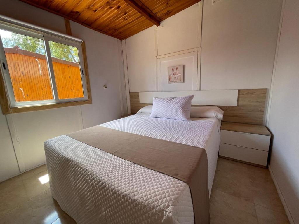 Postel nebo postele na pokoji v ubytování Camping Totana Park