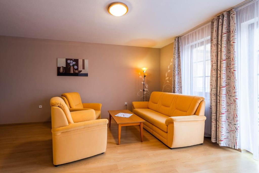 Posezení v ubytování Apartmán Eliška Třeboň