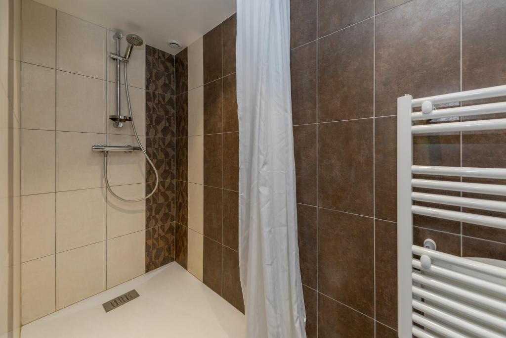 Kúpeľňa v ubytovaní Gîte La Bergerie