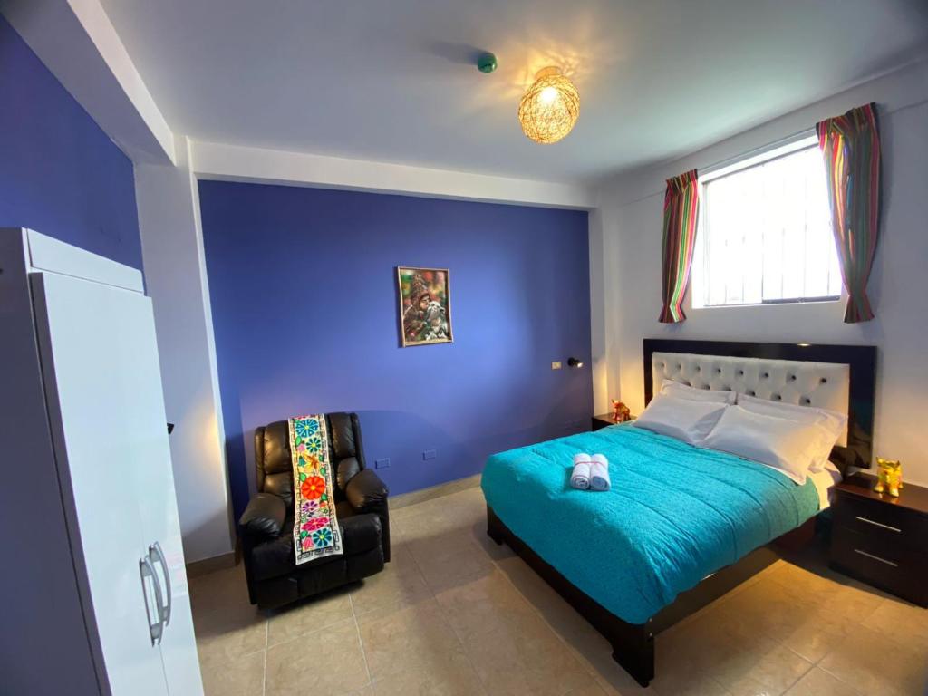 Postel nebo postele na pokoji v ubytování BROTHERs HOUSE