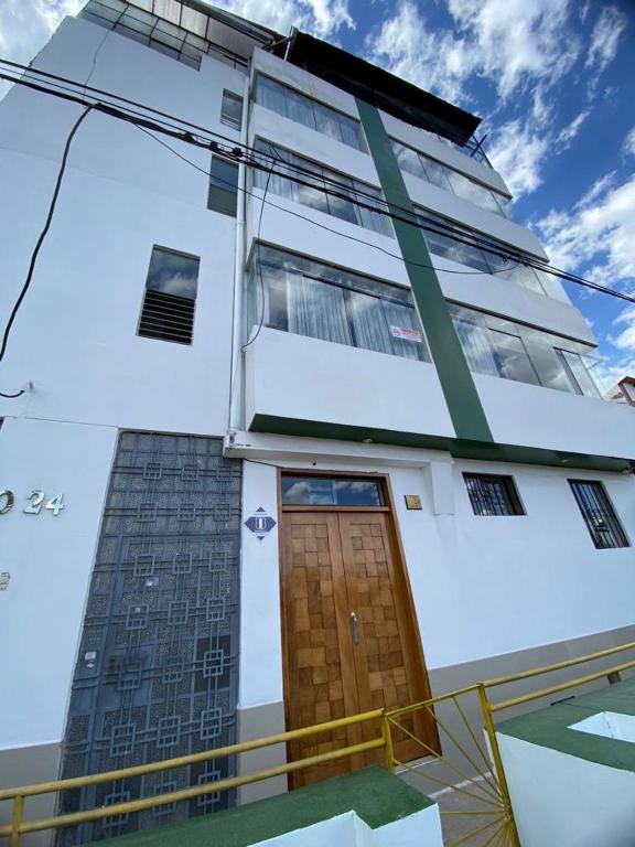 Budova, kde se apartmán nachází
