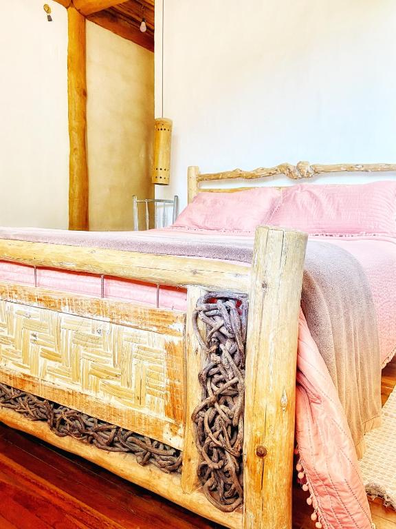 Cama ou camas em um quarto em Casa da Arquiteta Guest House