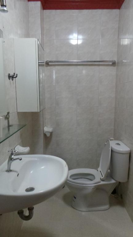 Koupelna v ubytování Magdalene Apartment