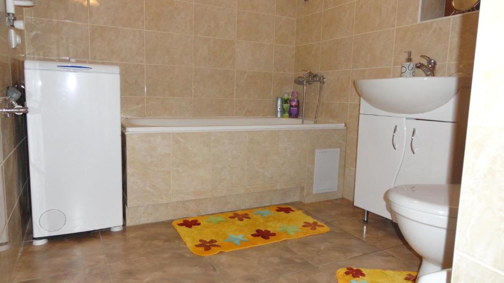 Ванная комната в Cottage Lisovychok