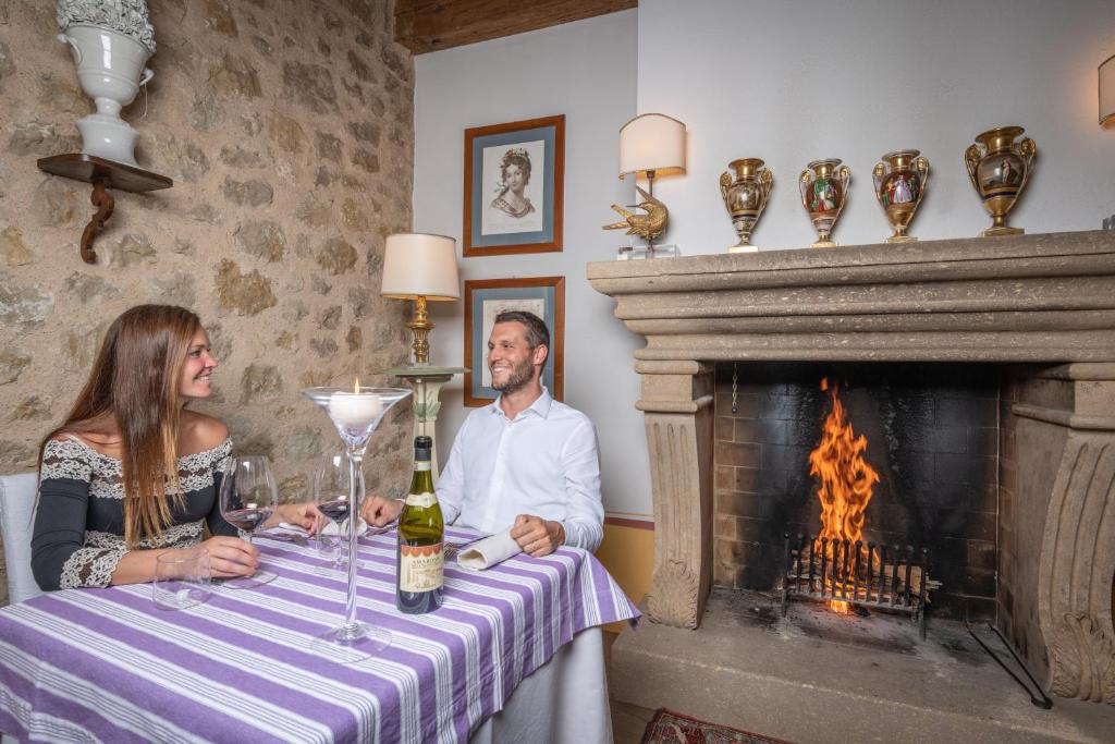 Nápoje v ubytování Relais di Campagna I Tamasotti