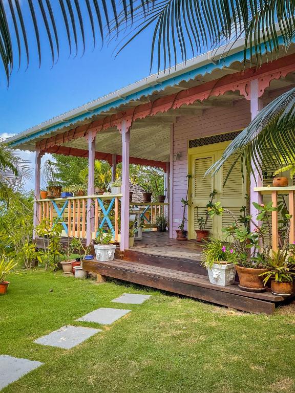 Zahrada ubytování Villa Caribbean Dream