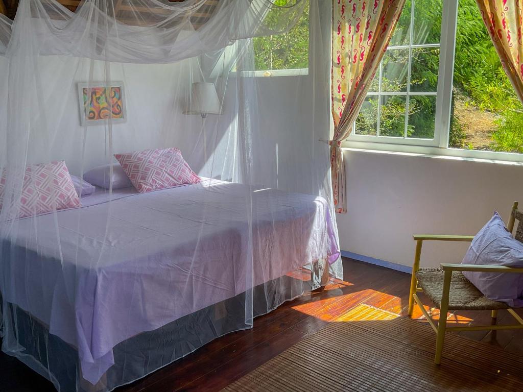 Postel nebo postele na pokoji v ubytování Villa Caribbean Dream
