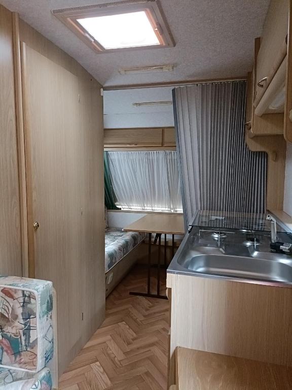 Kuchyň nebo kuchyňský kout v ubytování Sonata Camp
