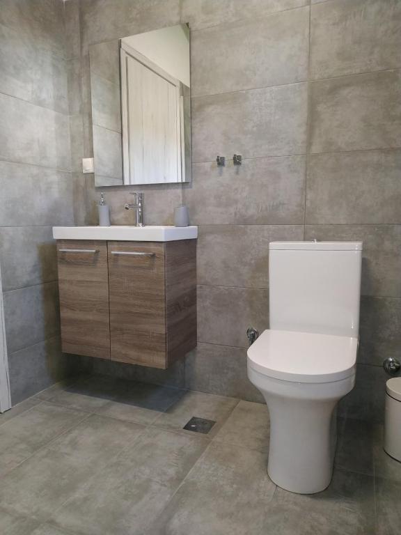 Koupelna v ubytování NUESTRO JARDÍN