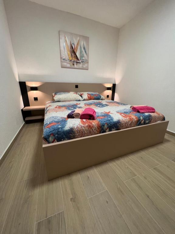 Postel nebo postele na pokoji v ubytování Villa Viktorija
