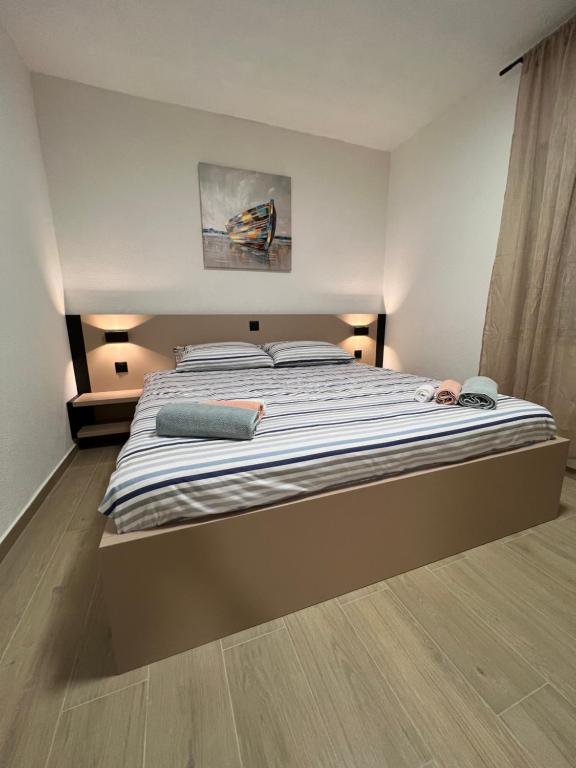 Postel nebo postele na pokoji v ubytování Villa Viktorija