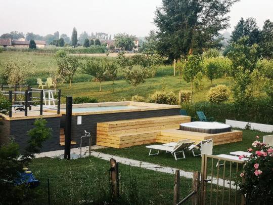 Zahrada ubytování Art Gallery B&B Foresteria