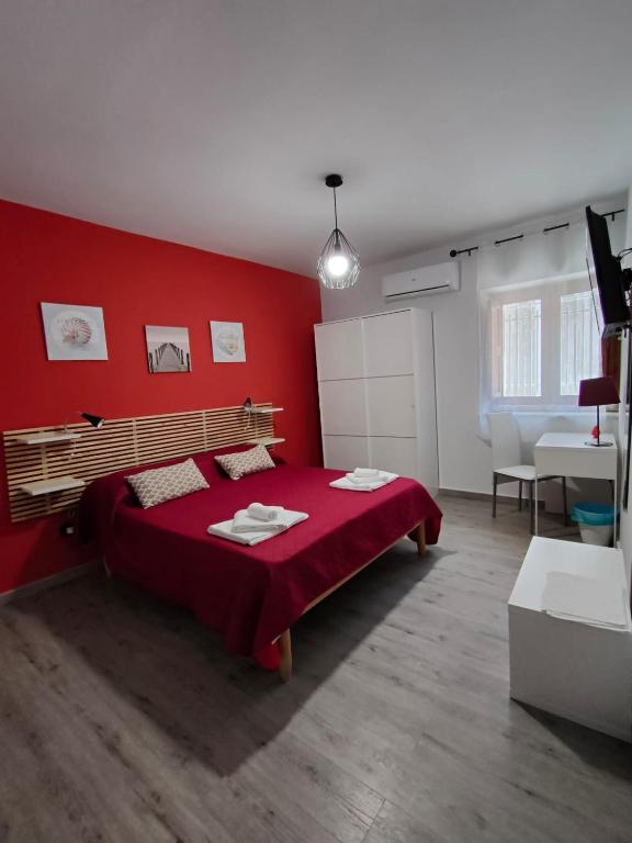 Postel nebo postele na pokoji v ubytování B&B Home Visit