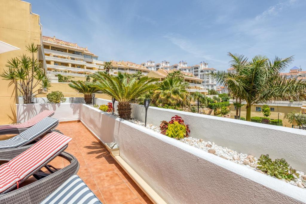 Balkon lub taras w obiekcie Hanami Puerto Alto PA 7-7