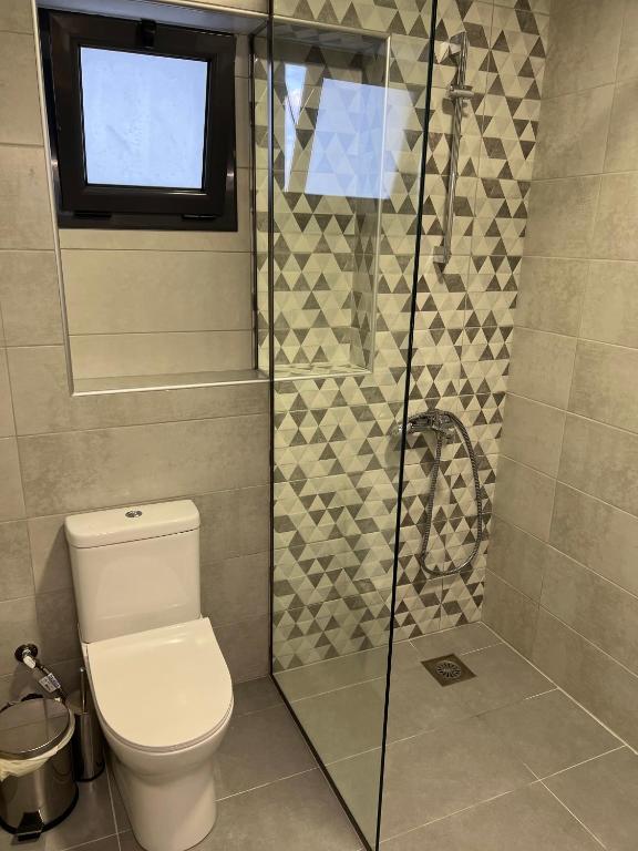Koupelna v ubytování Κimiro Hotel Tsilivi