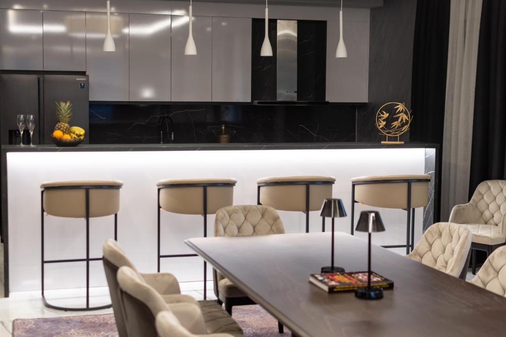 Posezení v ubytování Garni Hotel Kruso