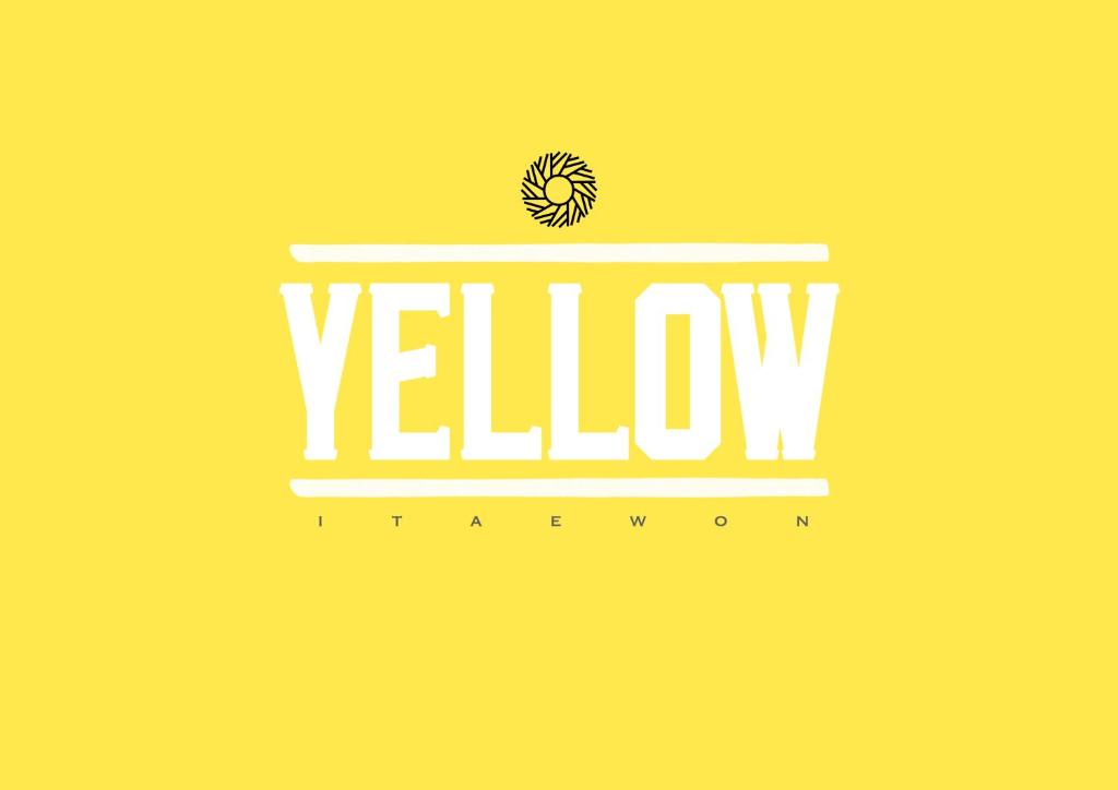 a yellow logo with the words valley therapy at Itaewon Yellow Guesthouse in Seoul