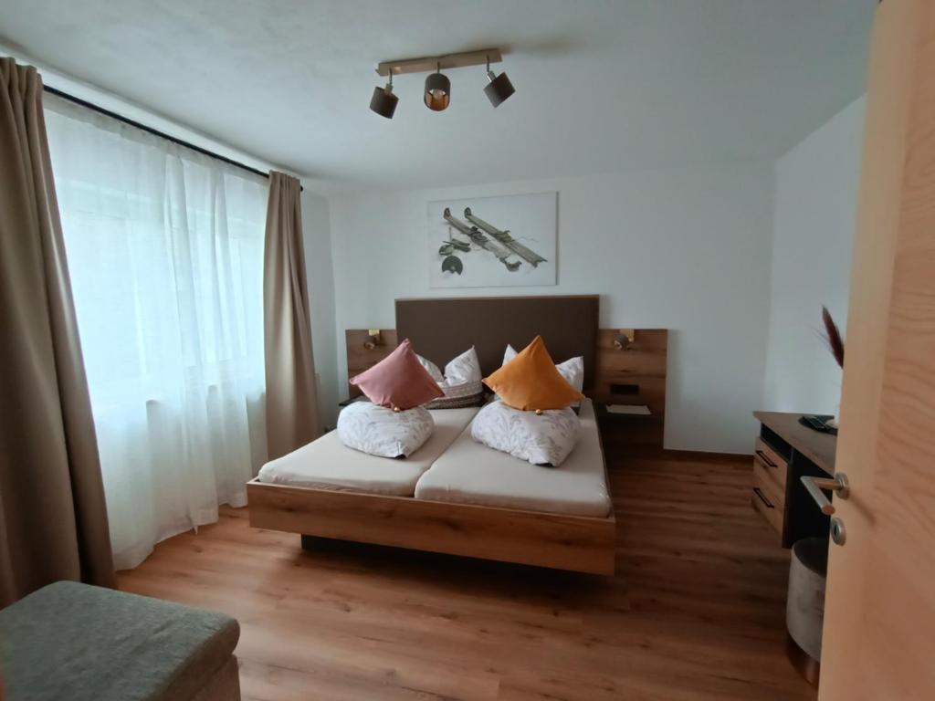 Postel nebo postele na pokoji v ubytování Haus Felix
