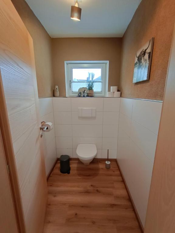 Koupelna v ubytování Haus Felix