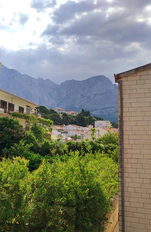 Nespecifikovaný výhled na hory nebo výhled na hory při pohledu z apartmánu