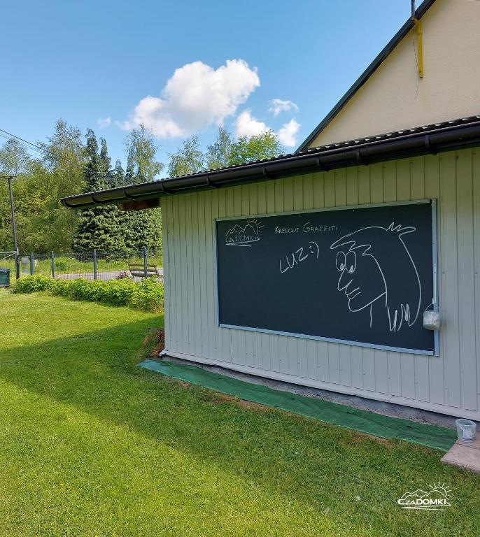 Vonkajšia záhrada v ubytovaní CzaDomki