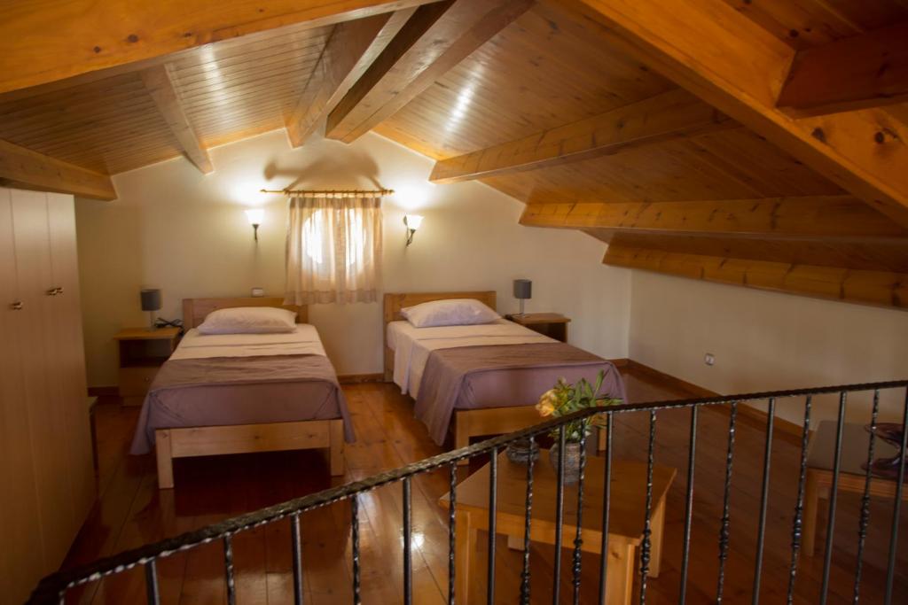 Postel nebo postele na pokoji v ubytování Villa Erofili Plakias south Rethimno Crete
