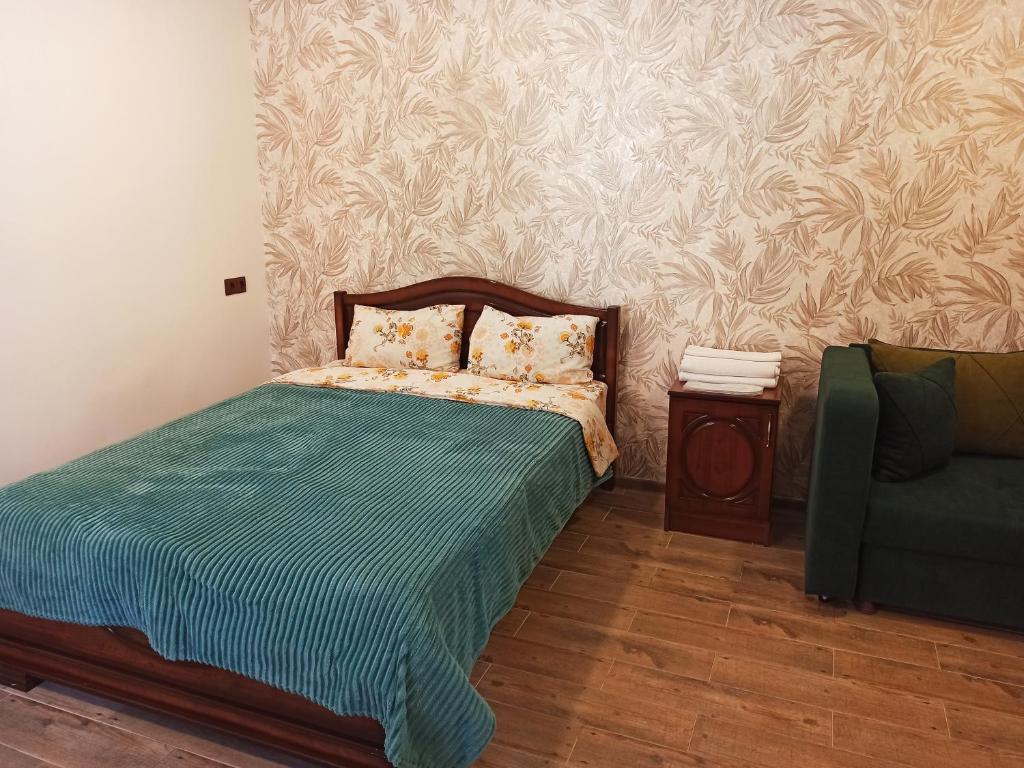 Postel nebo postele na pokoji v ubytování Jermatun Guest House