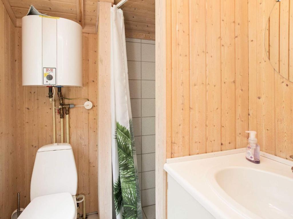 Koupelna v ubytování Holiday home Slagelse XX