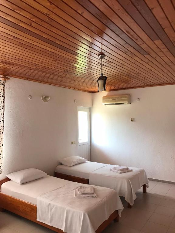 Postel nebo postele na pokoji v ubytování Cirali Irmak Hotel