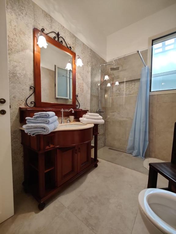 A bathroom at La Nuova Casetta