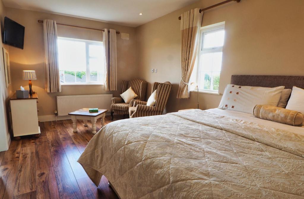 Postel nebo postele na pokoji v ubytování Hillcrest Luxury Apartment