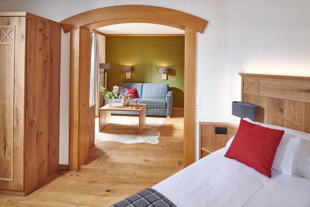 Postel nebo postele na pokoji v ubytování Hotel Bristol Relais du Silence Superior