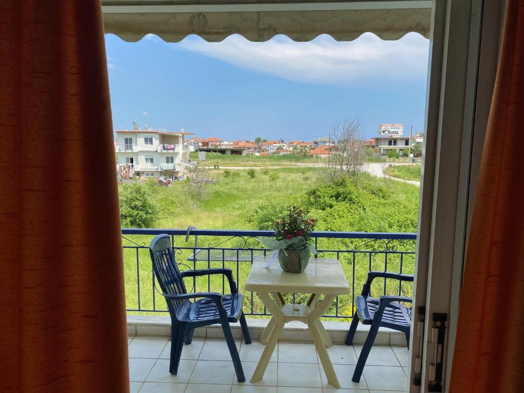 Балкон или тераса в Tsolakis Apartments