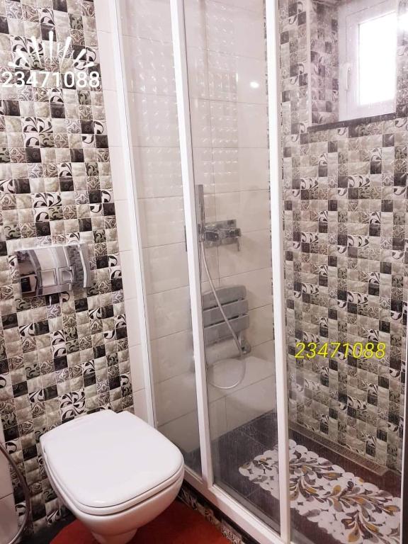 Koupelna v ubytování APPARTEMENT "DINA" Kélibia