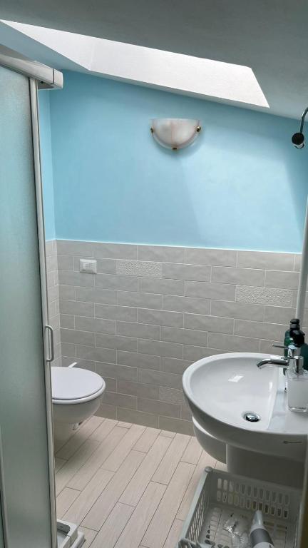 Koupelna v ubytování B&B El Dorado